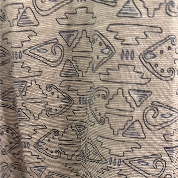 Toad & Co Elegant Brown / Taupe Patterned Dress sz l - Picture 3 of 4